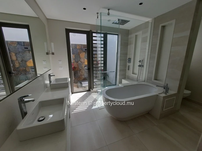 4-bedroom beachfront villa in a secured residence