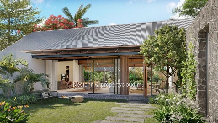 Superbe villa de plain-pied de 3 chambres avec piscine privée dans un luxueux domaine de golf.