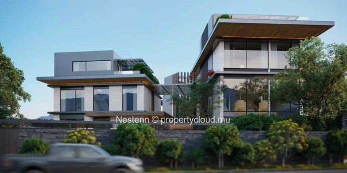 Rare villa de 3 chambres en suite pieds dans l'eau avec rooftop aménagé