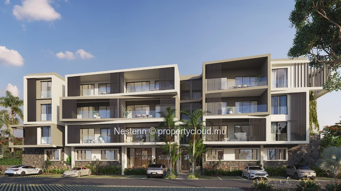 Appartement 3 chambres au rez-de-chaussée avec jardin.