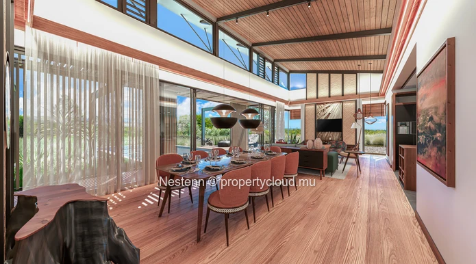 Somptueuse villa éco-responsable de 4 chambres en suite sur golf