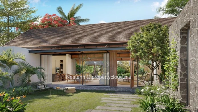 Superbe villa de plain-pied de 3 chambres avec piscine privée dans un luxueux domaine de golf.