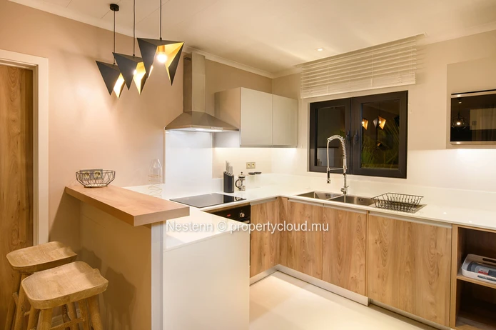 Villa de 2 chambres et 1 bureau dans un domaine avec de nombreuses facilités