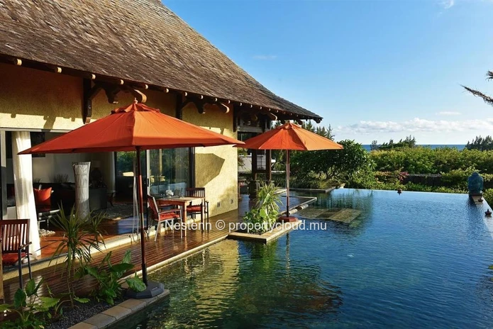 Villa vue mer avec accès plage