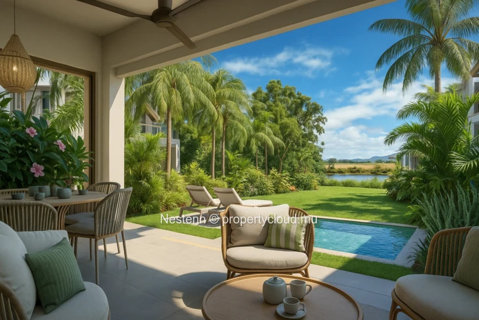 Villa en duplex de 3 chambres avec piscine privée dans une région préservée. 