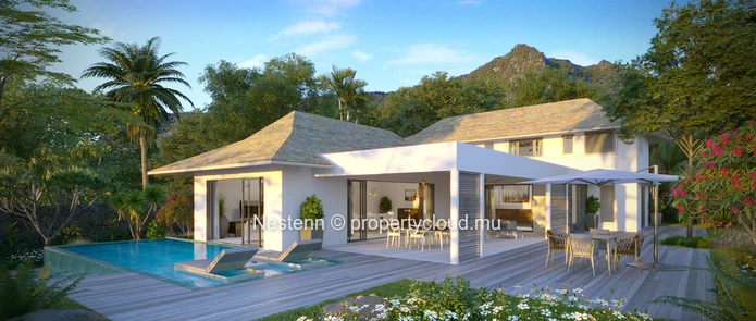 Incroyable villa de 4 chambres en suite située en pleine nature et avec vue mer