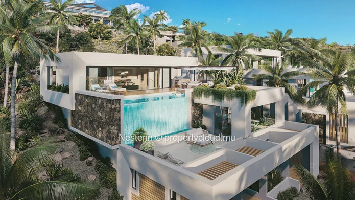 Luxe et sérénité incarnés par cette villa de 314 m² en triplex avec vue 