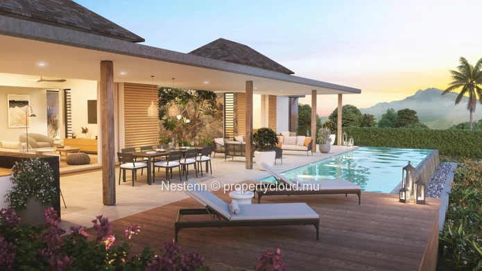 Terrain avec vue mer 1464 m² au sein d'un domaine d'exception