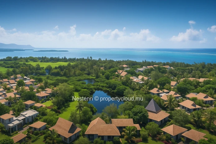Villa en duplex de 3 chambres avec piscine privée dans une région préservée. 