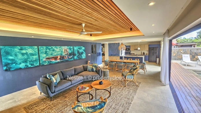 Élégance captivante  : découvrez cette villa moderne 