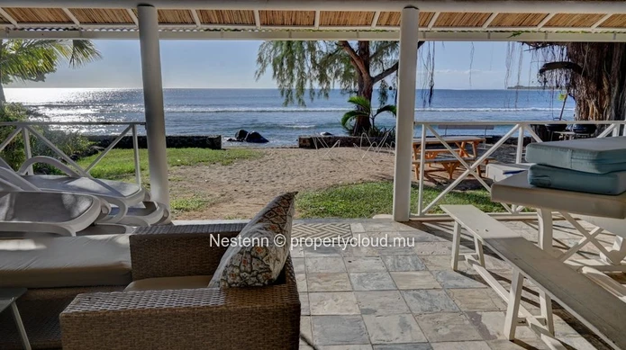 Bien d'exception en front de mer – Charme mauricien & accès direct plage 