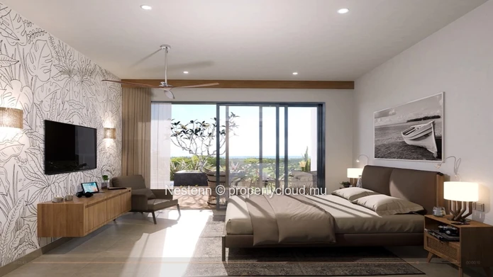 Villa en construction sur un golf 