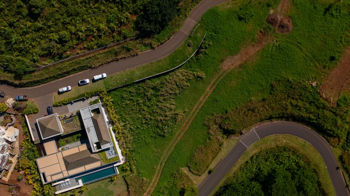 Terrain avec vue mer 1464 m² au sein d'un domaine d'exception