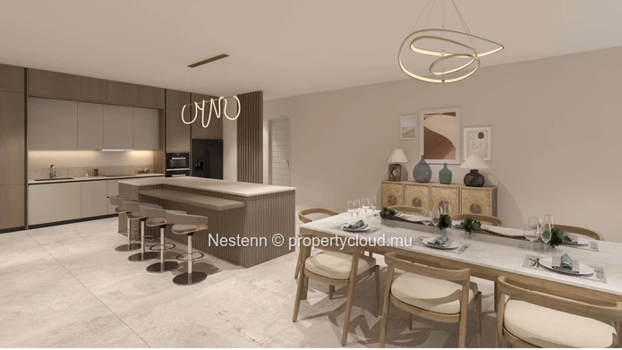 Appartement avec vue offrant un art de vivre exclusif sous les tropiques